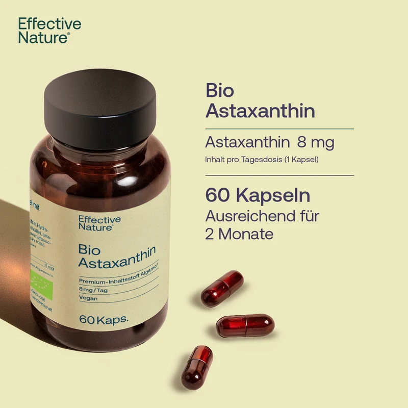 Bio Astaxanthin Kapseln