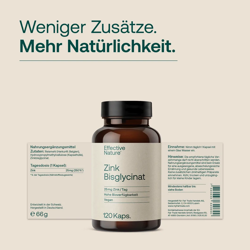 Zink Bisglycinat Kapseln