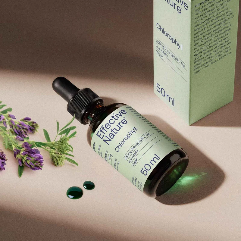Chlorophyll Tropfen