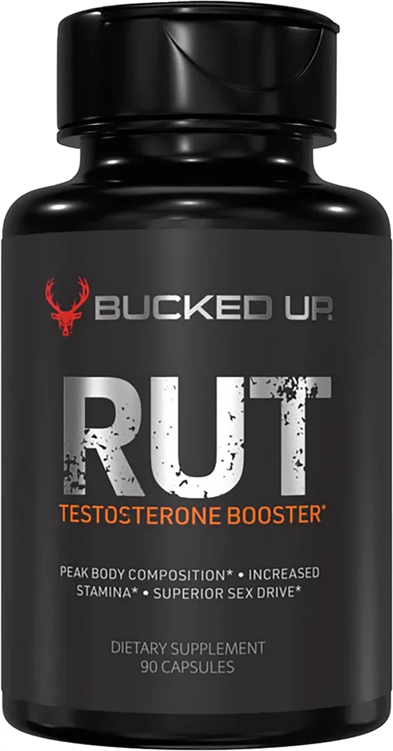 Bucked Up RUT Testosterone Booster Bottle