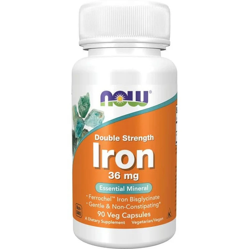 NOW Iron (36mg) Double Strength