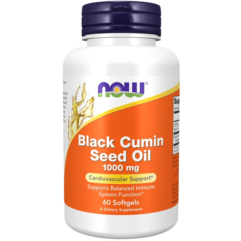 NOW Black Cumin Seed Oil Softgels