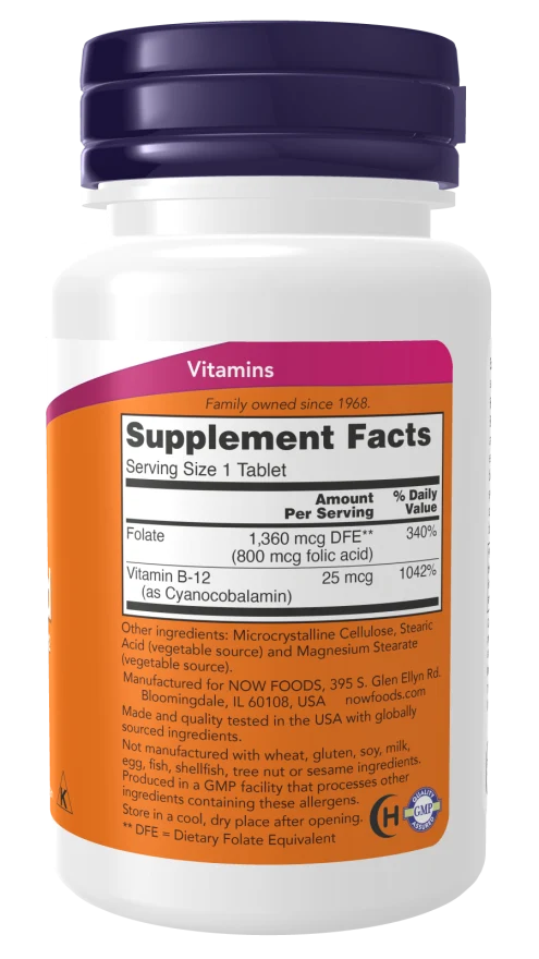 NOW Folic Acid