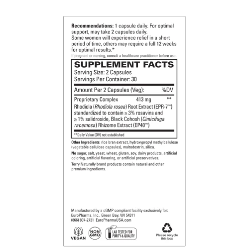 Terry Naturally Menopause Relief