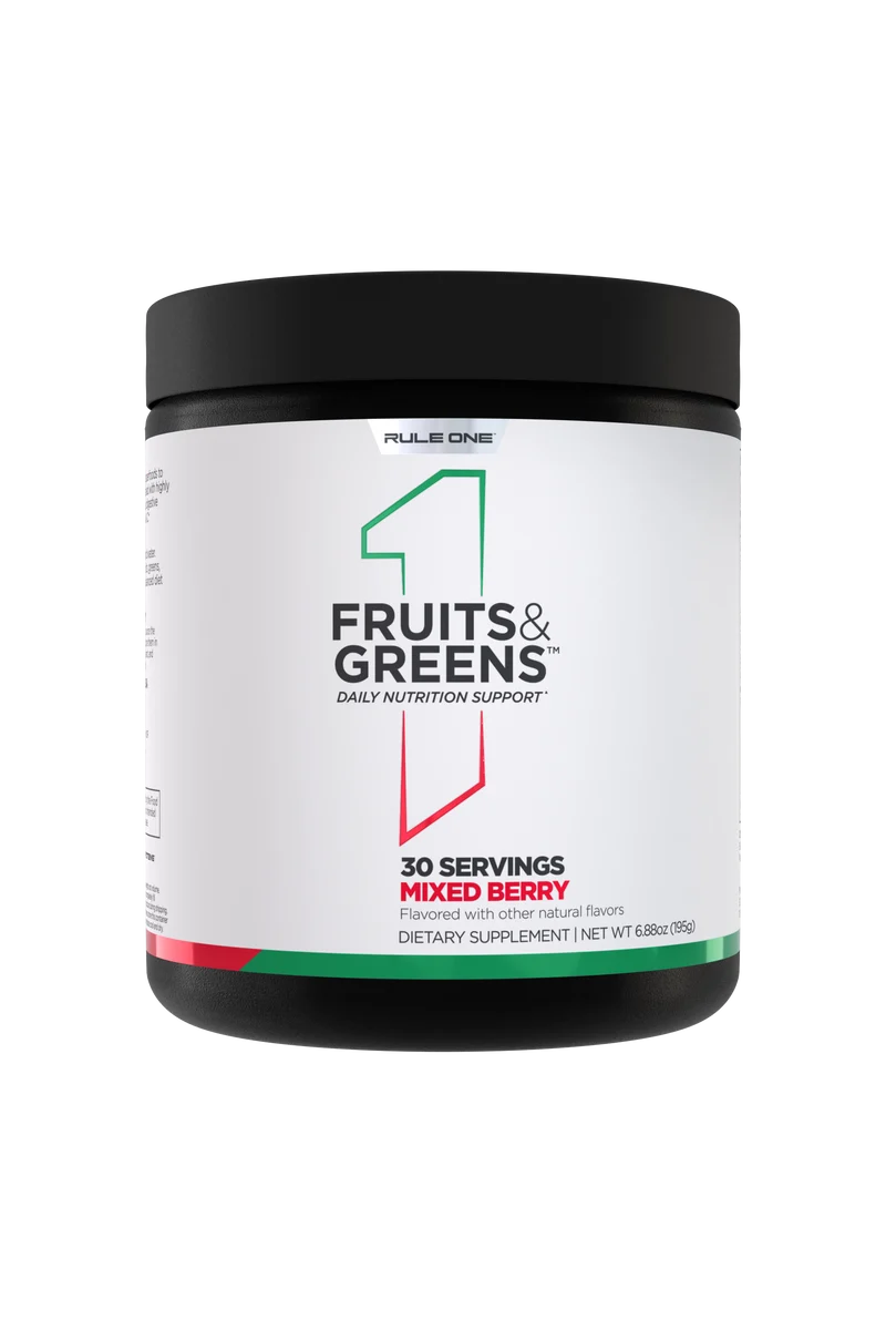 Rule 1 Fruits & Greens