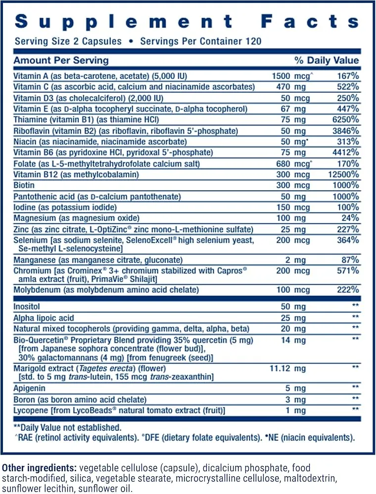 Life Extension Two Per Day Multivitamin