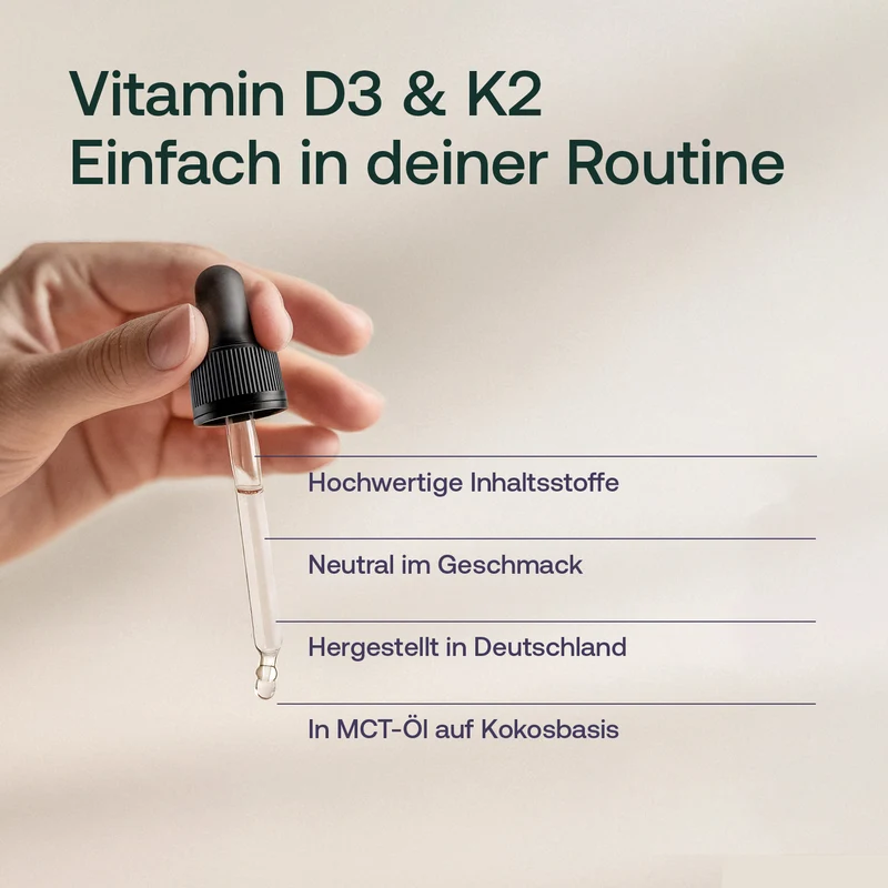 Vitamin D3 & K2 Tropfen