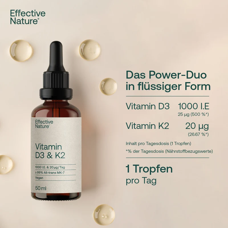 Vitamin D3 & K2 Tropfen