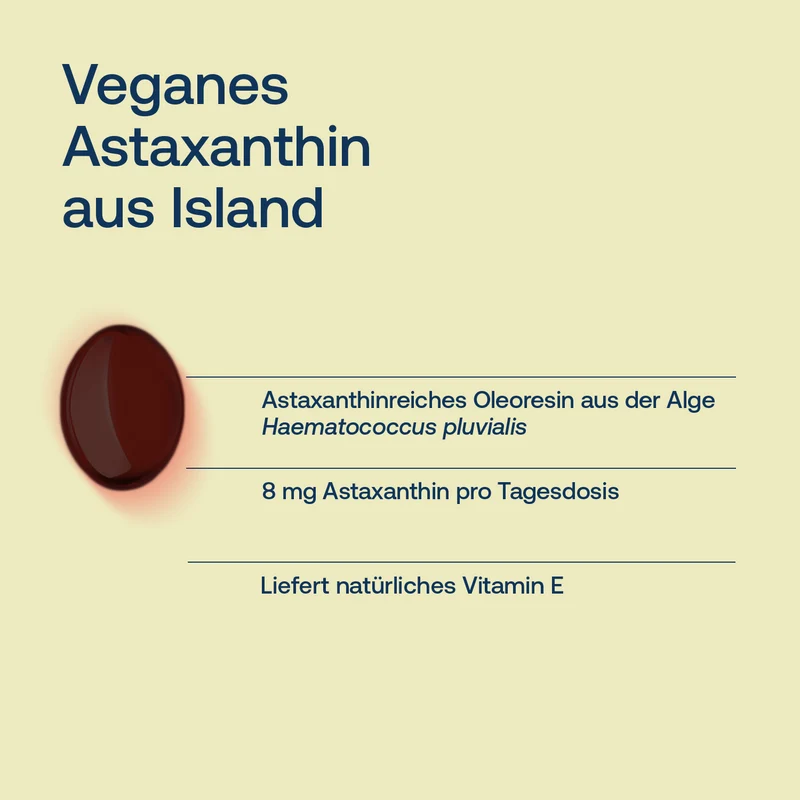 Veganes Astaxanthin