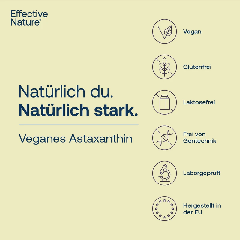 Veganes Astaxanthin