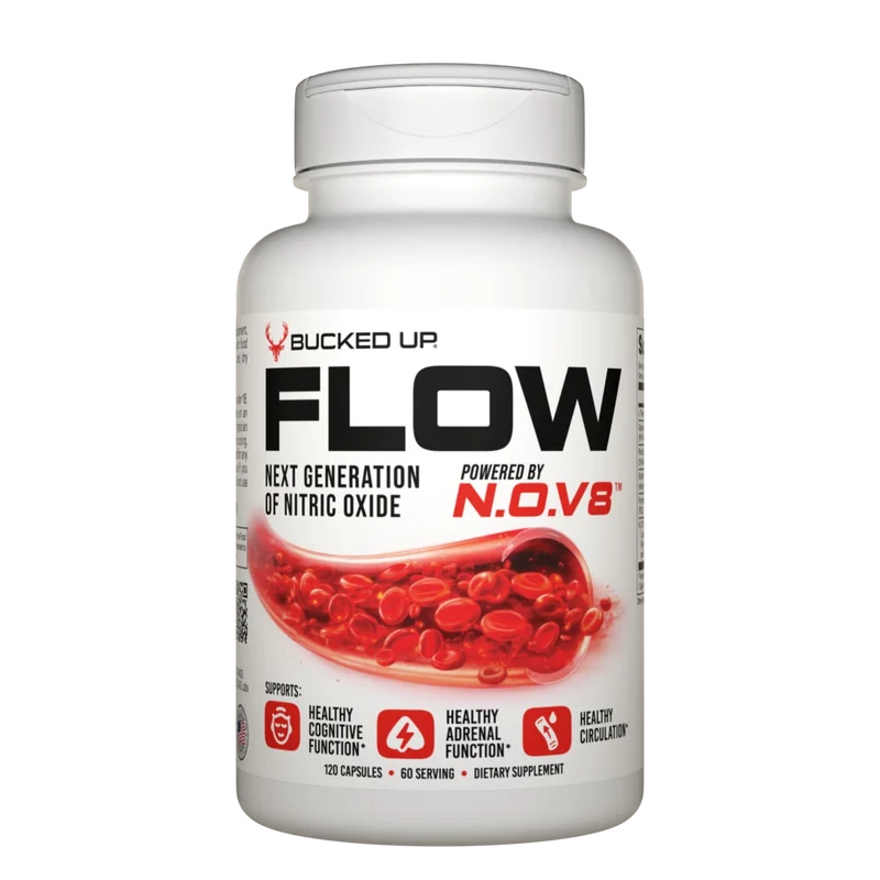 Bucked Up Flow | The Next Generation of Nitric Oxide (60 Servings)