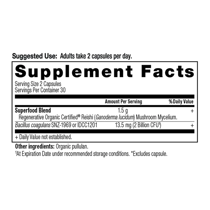 Ancient Nutrition Regenerative Organic Certified® Reishi