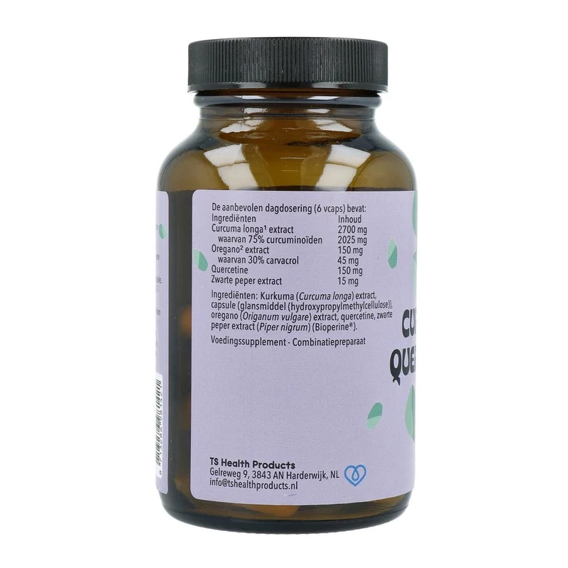Cruydhof Curc oreg quercetine compl 60 vcaps