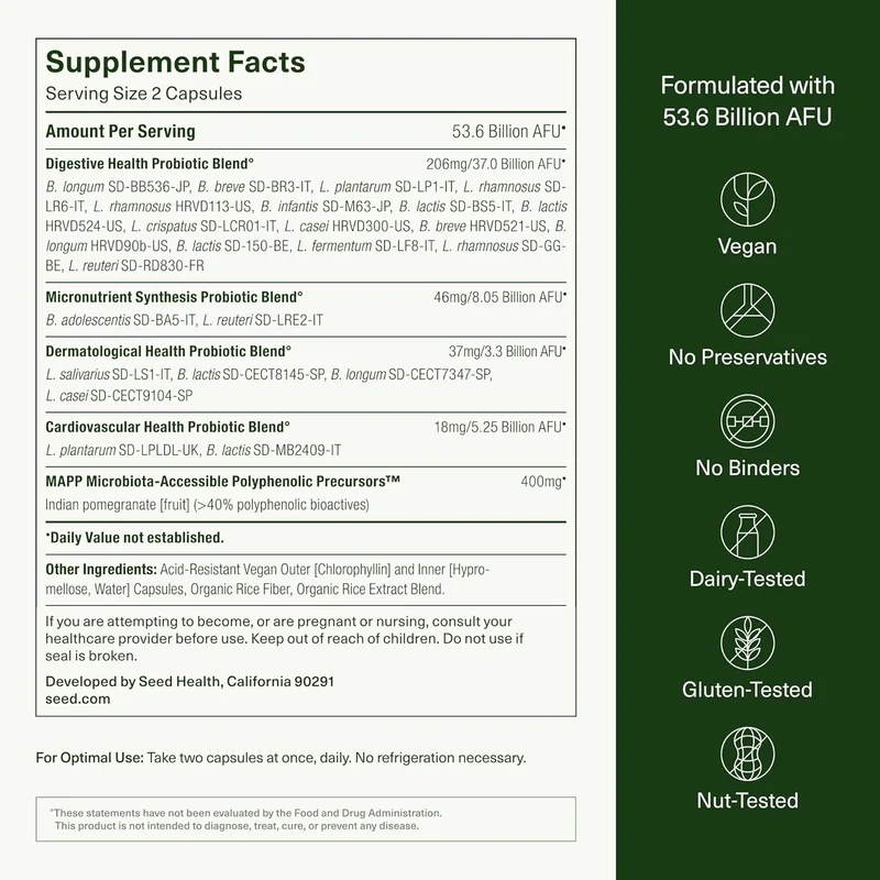 Seed DS-01 Daily Synbiotic