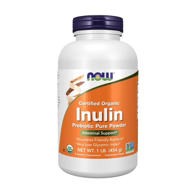 NOW Inulin Prebiotic Powder