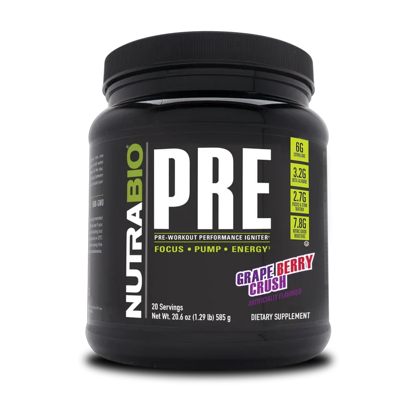 Nutrabio Preworkout Powder