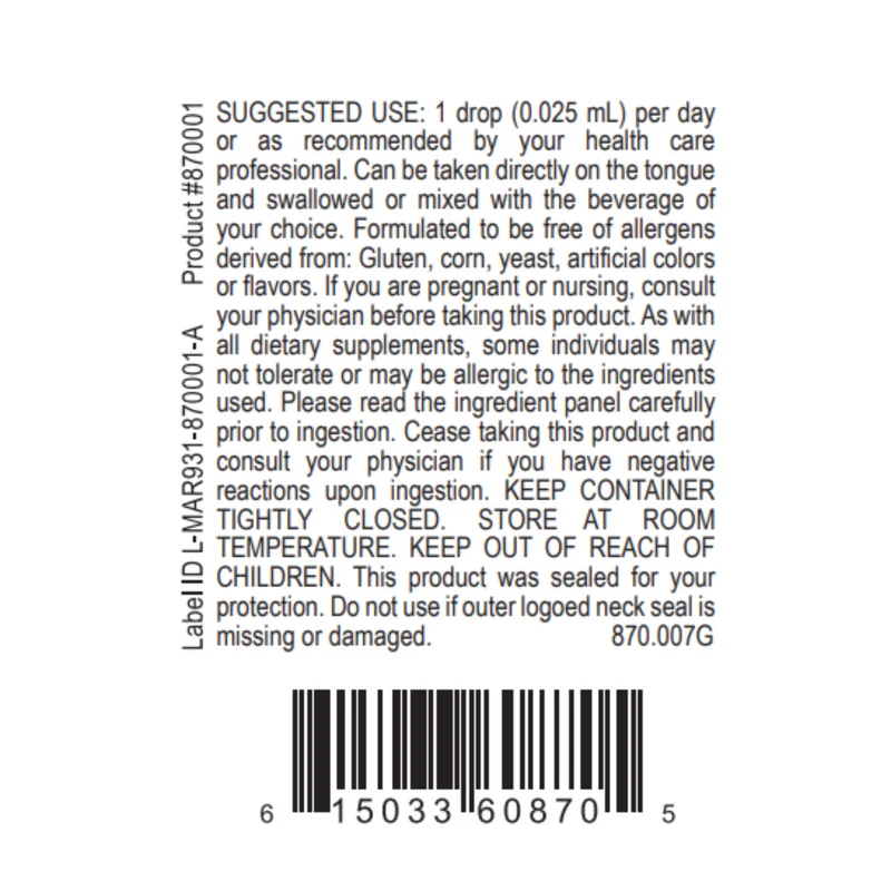 Vitamin D3 with K2 Liquid