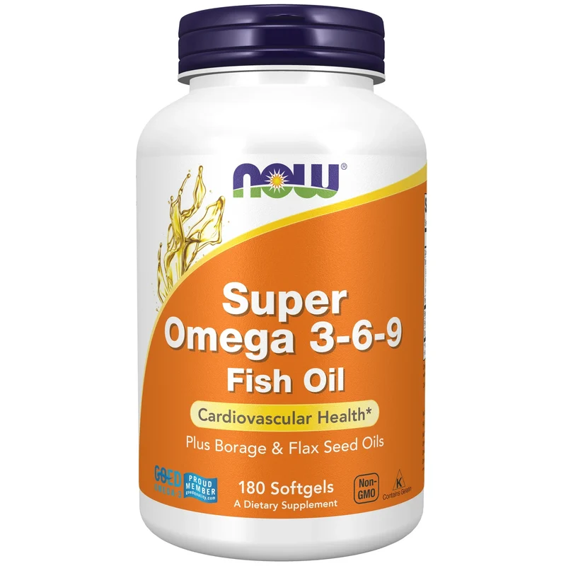 NOW Super Omega 3-6-9 (90 softgels)