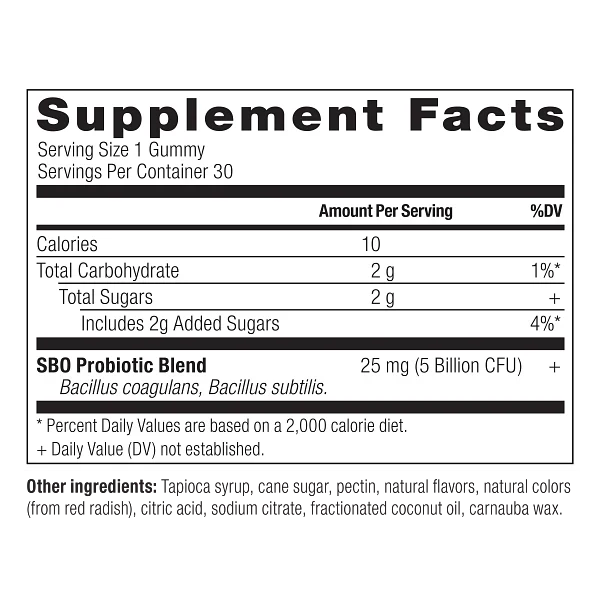 Ancient Nutrition SBO Probiotic Kids Gummies