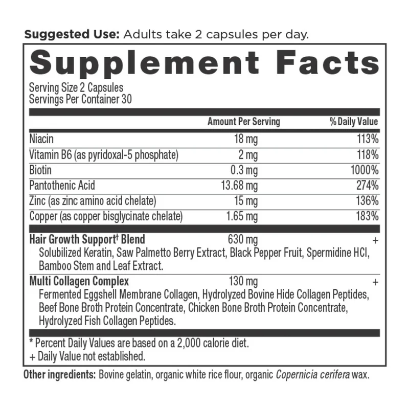 Ancient Nutrition Hair Growth + Collagen