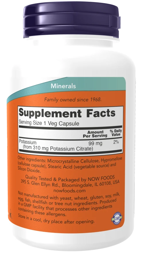 NOW Potassium Citrate