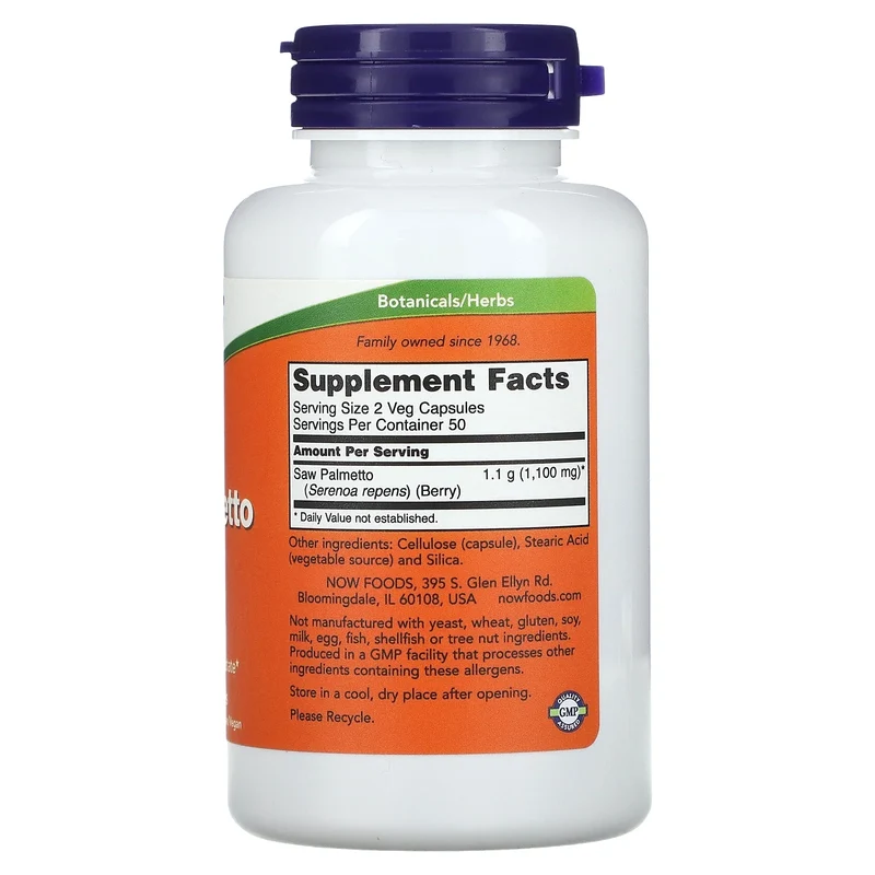 NOW Pygeum & Saw Palmetto with Pumpkin Seed Oil