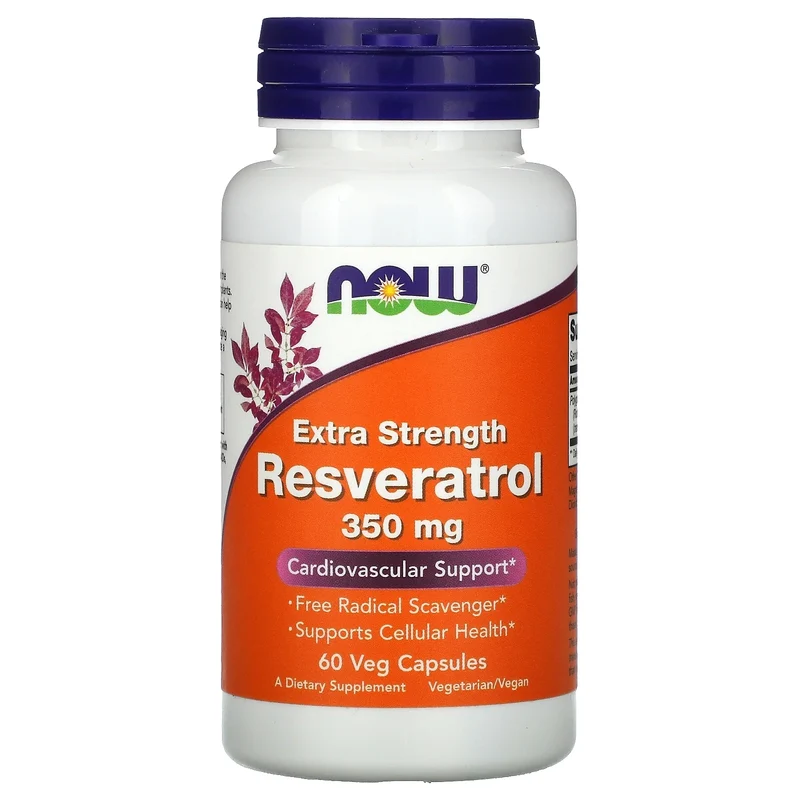 NOW Resveratrol Extra Strength