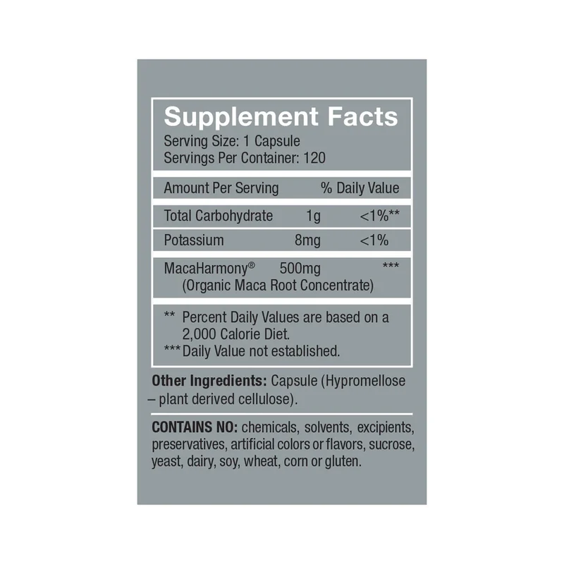 FemmenessencePRO Harmony: MacaHarmony For Reproductive Health/Menstrual Health