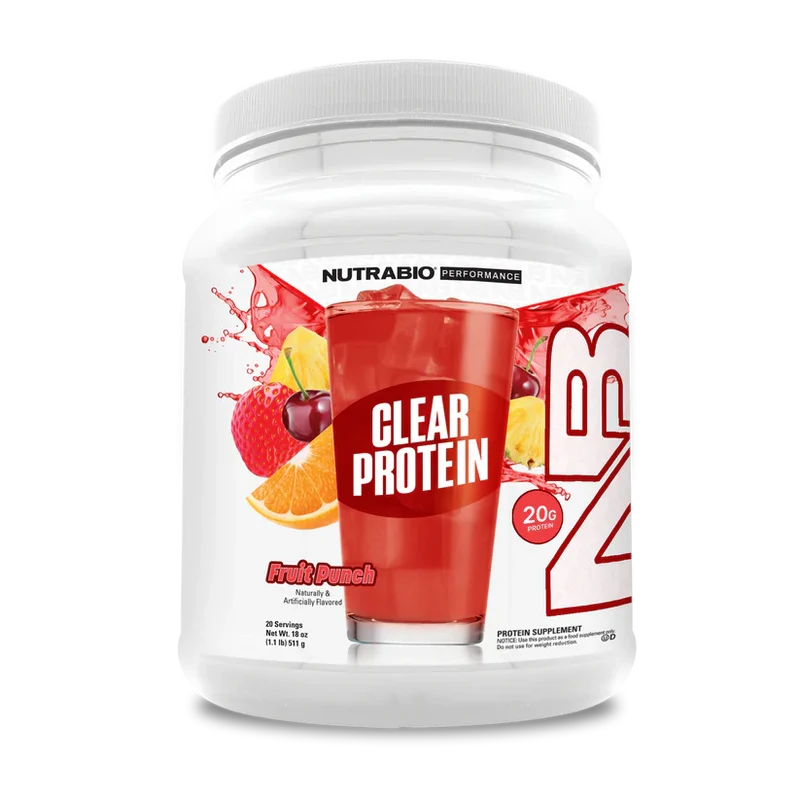Nutrabio Clear Whey Protein Isolate Powder