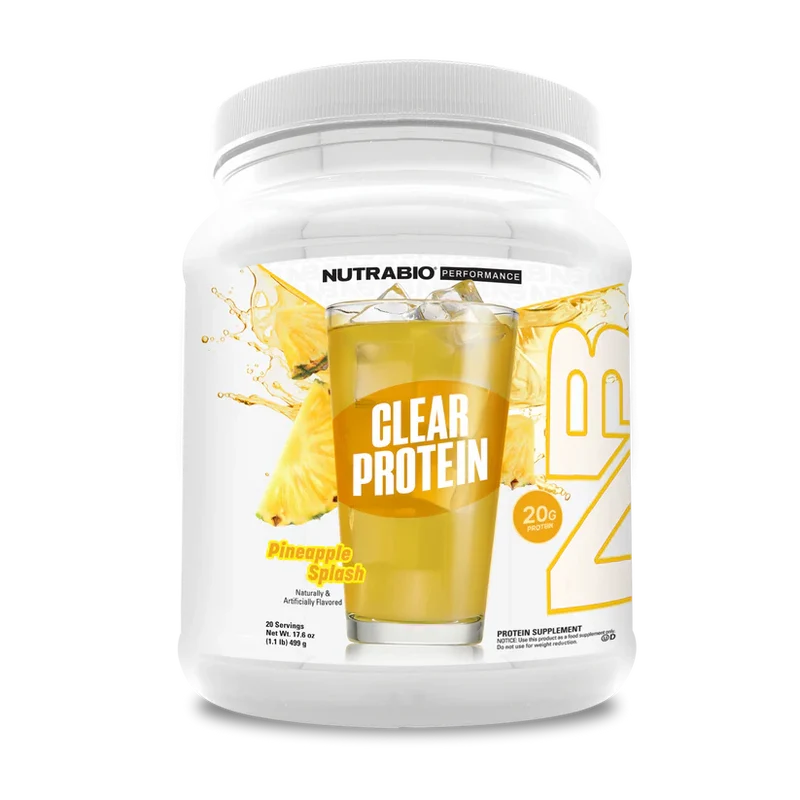Nutrabio Clear Whey Protein Isolate Powder
