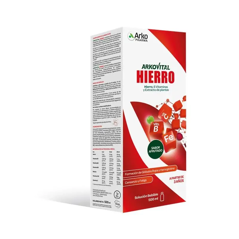Arkovital Hierro, 500 ml