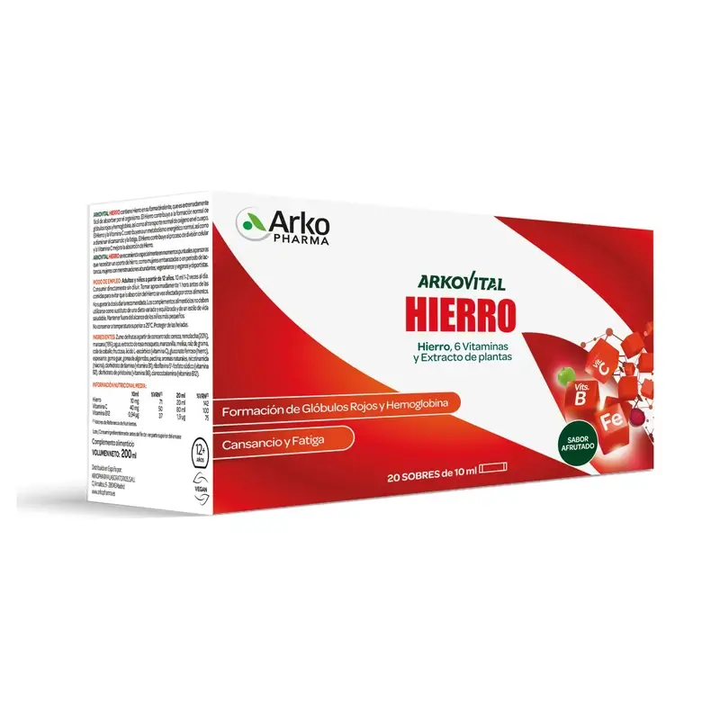 Arkovital Hierro, 20 unidades