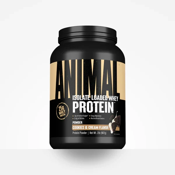 ANIMAL ISOLATE LOADED WHEY PROTEIN