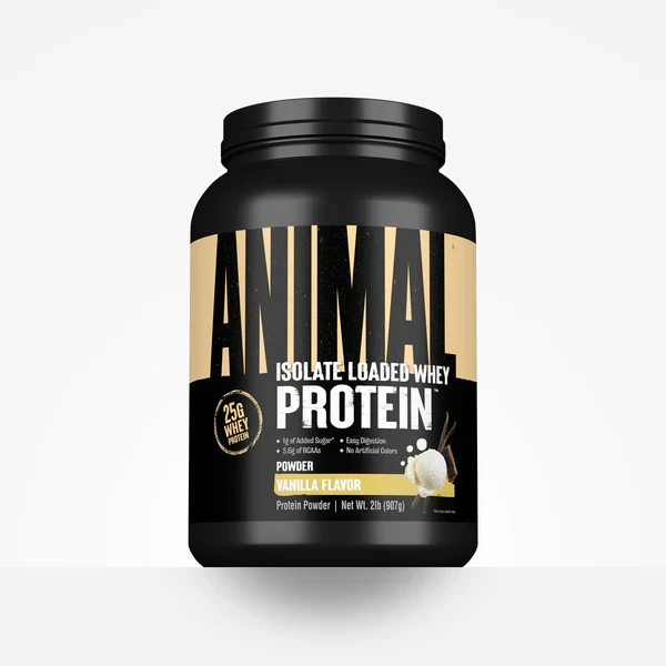 ANIMAL ISOLATE LOADED WHEY PROTEIN