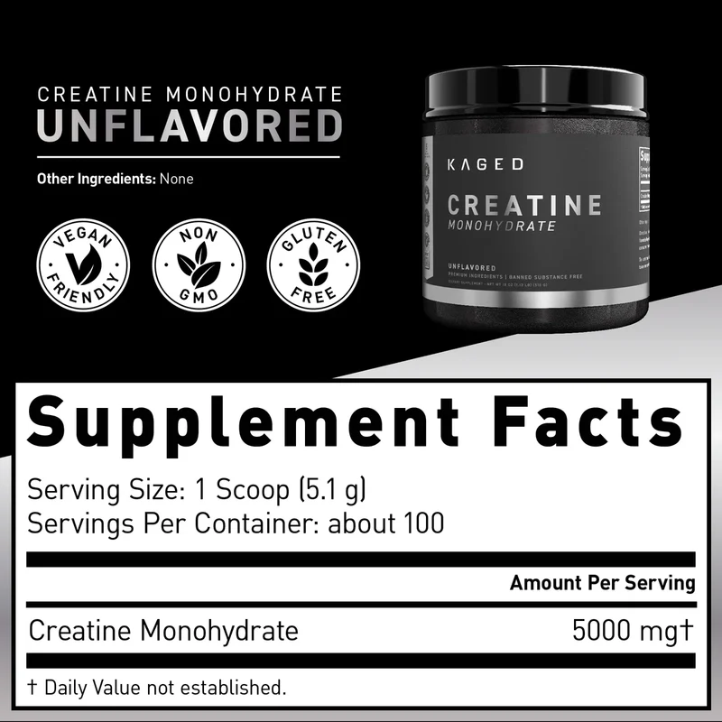 Kaged Creatine Monohydrate