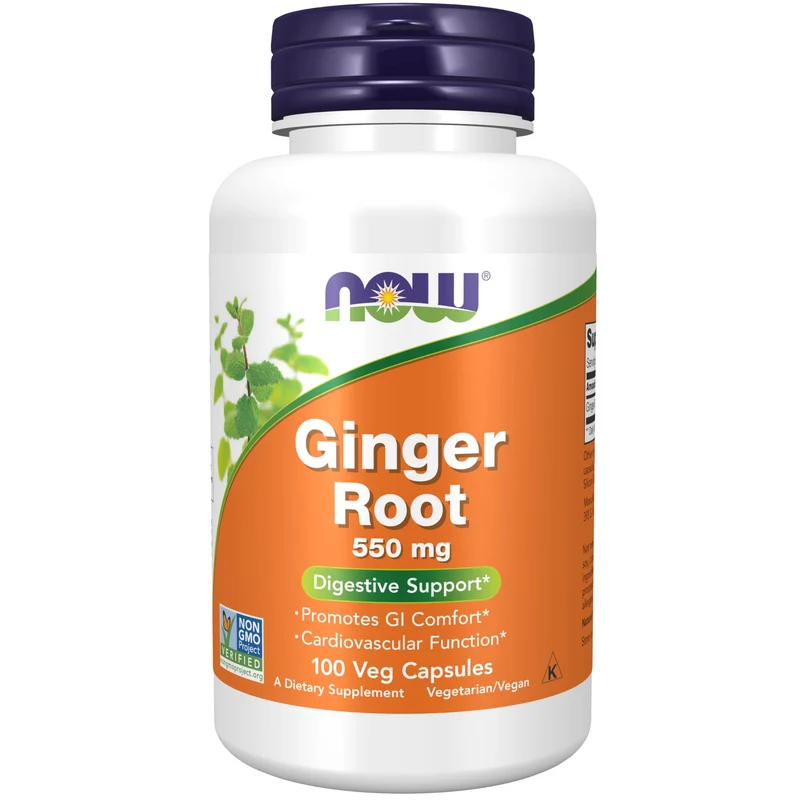 NOW Ginger Root Capsules