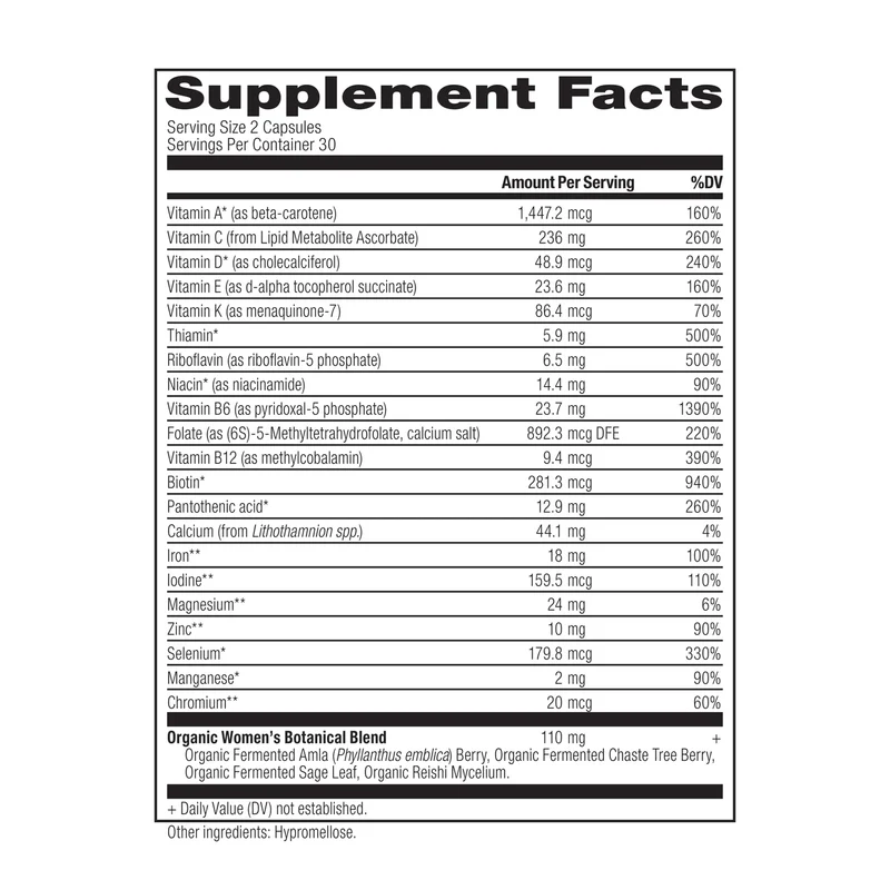Ancient Nutrition Fermented Multivitamins