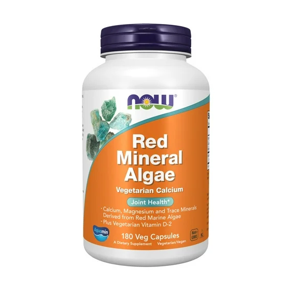 NOW Red Mineral Algae Capsules