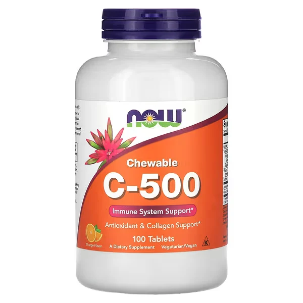 NOW Chewable C-500 Tablets