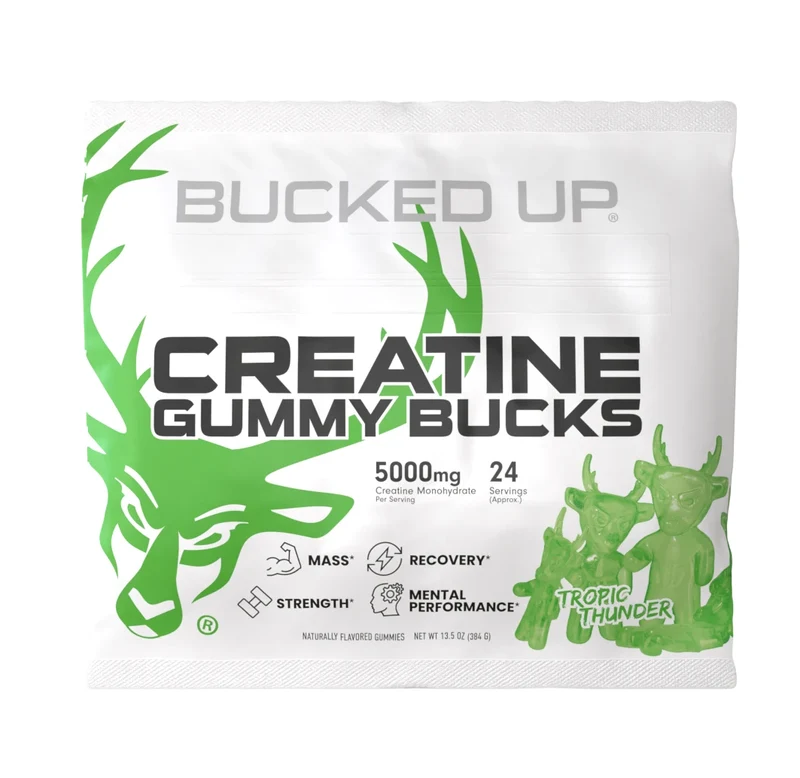 Bucked Up Creatine Gummy Bucks