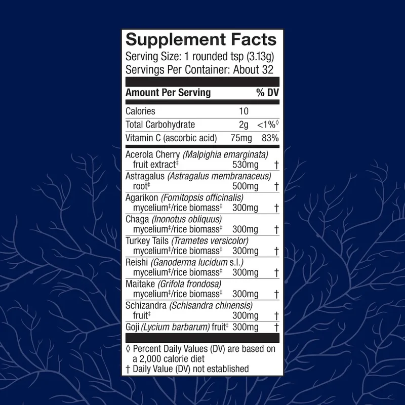 Host Defense Mycobotanicals Immune Powder