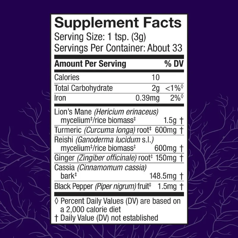 Host Defense MycoBotanicals Brain and Body Powder