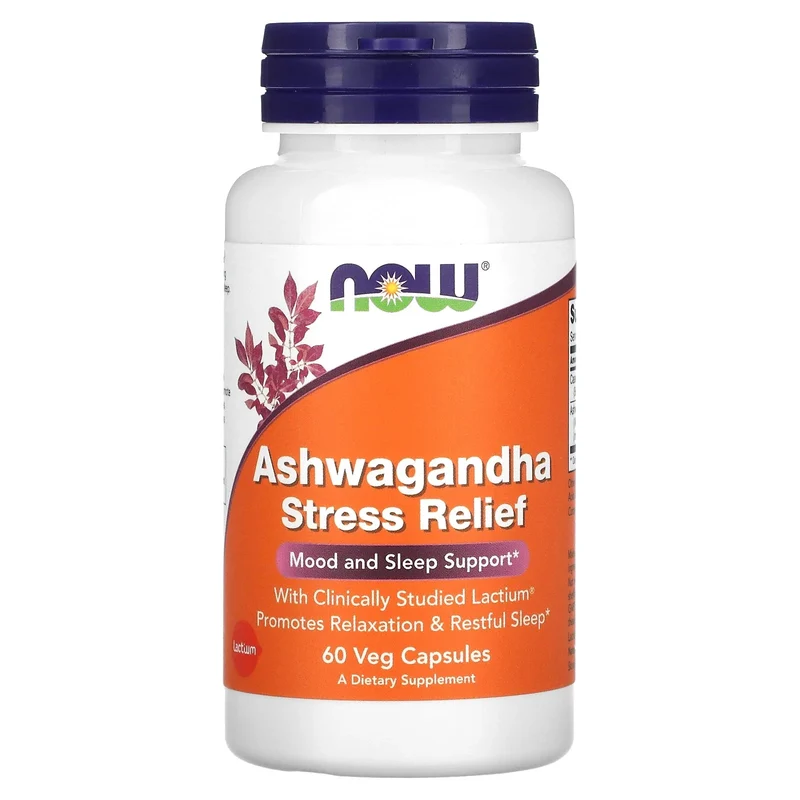 NOW Ashwagandha Stress Relief Capsules