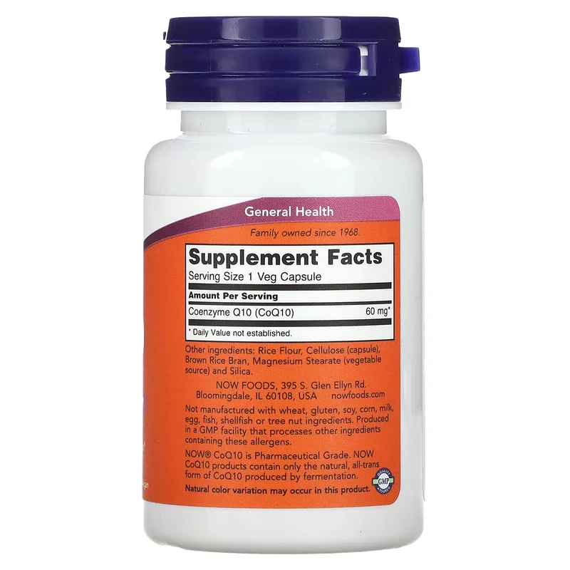 NOW COQ10 Capsules