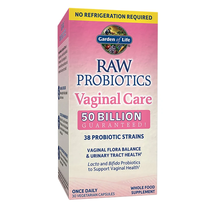 Garden of Life RAW Probiotics Vaginal Care Capsules