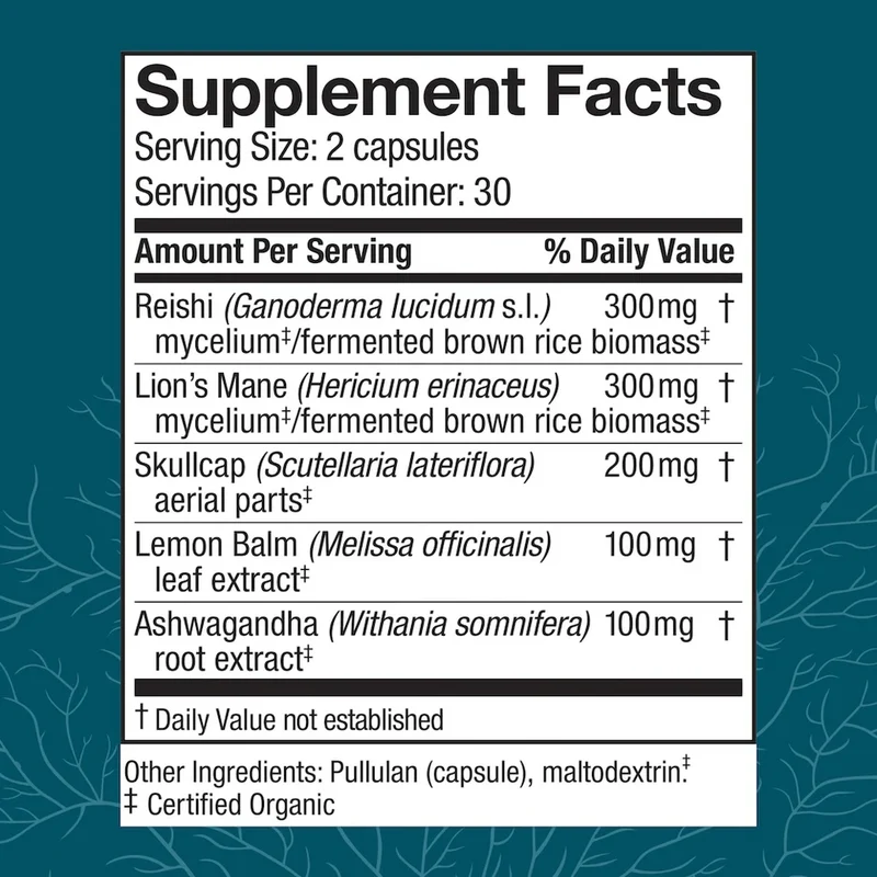 Host Defense Stress Decompress Capsules