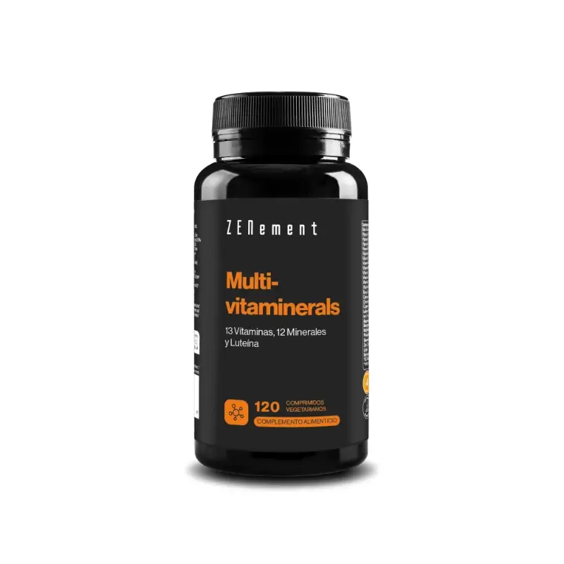 Zenement Multivitaminerals 120, Vitaminas y Minerales, 120 comprimidos