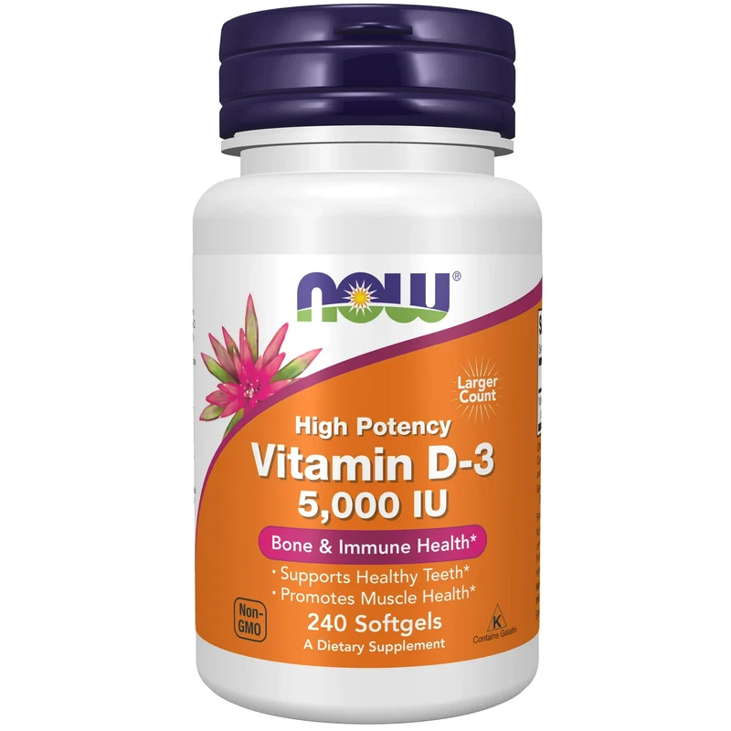 NOW Vitamin D-3