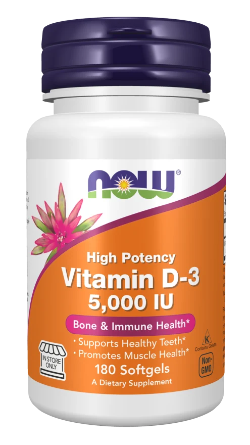 NOW Vitamin D-3