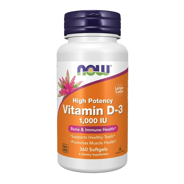 NOW Vitamin D-3